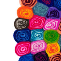 Stuhlauflage Candy Design rund – Bild 3