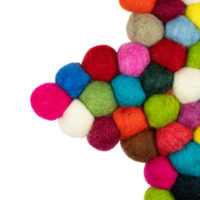 Topfuntersetzer Stern, Multi Color – Bild 2