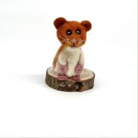 Eierwärmer / Handpuppe "Hamster Heidi"