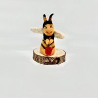 Eierwärmer / Handpuppe "Biene Bianka"