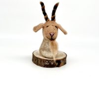 Eierwärmer / Handpuppe "Steinbock Steve"