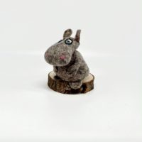 Eierwärmer / Handpuppe "Nilpferd Nelly" – Bild 2