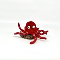 Eierwärmer / Handpuppe "Krake Kaya "