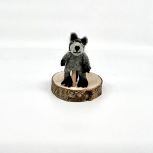 Fingerpuppe "Waschbär Walda"