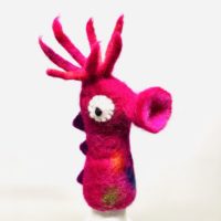 Fingerpuppe "Roadrunner Ronny"