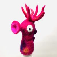 Fingerpuppe "Roadrunner Ronny" – Bild 2