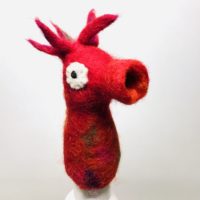 Fingerpuppe "Roadrunner Rod"