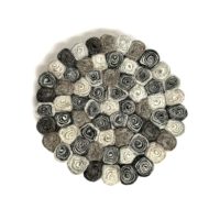 Topfuntersetzer Candy Naturfarben meliert 25 x 25 cm