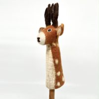 Gartenstecker XXL Eierwärmer Hirsch Harry – Bild 2